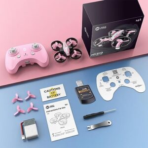 Holy Stone Mini Drone for Kids 8-12 and Beginners HS210 Pink RC Nano Quadcopter Indoor Drone with Circle Fly, Auto Hovering, 3D Flip, and Headless Mode, Great Gift Toy for Boys and Girls