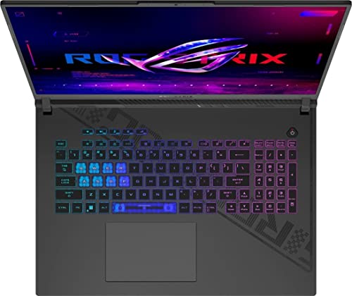 EXCaliberPC 2023 ASUS ROG Strix G18 G814JI-CS94 (i9-13980HX, 16GB RAM, 1TB NVMe SSD, RTX 4070 8GB, 18" QHD+ 240Hz 3ms, Windows 11) Gaming Notebook