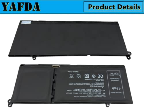 Yafda G91J0 New Laptop Battery Replacement for Dell Inspiron 3510 3511 3515 5310 5410 5418 5510 5515 5518 5625 5630 5635 Latitude 3320 3330 3420 3520 Vostro 3515 3525 5620 5625 V6W33 TN70C G91JO