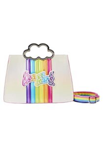 loungefly lisa frank rainbow cloud crossbody bag