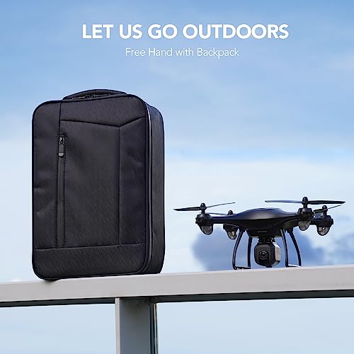 TOMZON P5G Drones with Camera for Adults 4K, FPV GPS Camera Drone 5G WiFi Transmission for Beginner, Auto Return Home, Follow Me, Custom Flight Path, Under 249g, 36 Mins Long Flight with Carrying Bag