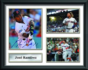josé ramírez reprint signed photo picture poster framed display decorations fan gifts memorabilia wall art