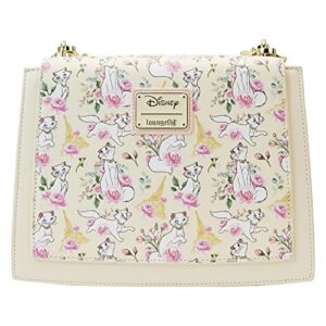 Loungefly Aristocats Duchess in Paris Floral AOP Crossbody