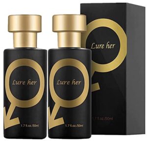 zeynsa golden lure pheromone perfume lure her perfume for men venom-love cologne for men pheromone cologne for men attract women(2pcs)