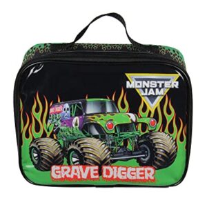 INTIMO Monster Jam Grave Digger Single Compartment Insulated Big Large Lunch Box Bag
