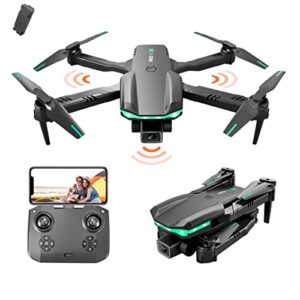 xecvkr drone with dual 4k hd fpv camera for kids&beginner - drone toys gifts for boys girls altitude hold headless mode one key start speed adjustment 4 channel a19