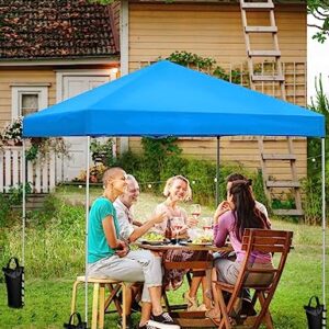 120LBS Extra Large Heavy Duty Canopy Weights Sand Bags for Ez Pop Up Canopy Tent Gazebo Outdoor Instant Sun Shelter Patio Umbrella, Upgraded 5 full-Sized Velcro, 2 Nylon Handles and Storage Bag, 4Pack