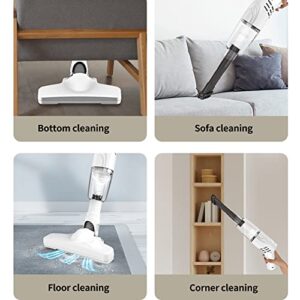 Macquara Cordless Vacuum Cleaner, Handheld Lightweight Bagless Vacuum Cleaner Carpet and Floor for Pet