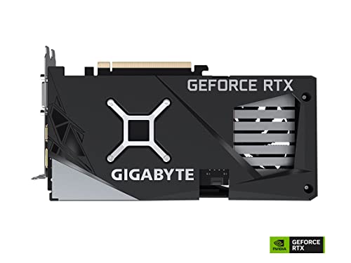 Gigabyte GeForce RTX 3050 WINDFORCE OC 8G Graphics Card, 2X WINDFORCE Fans, 8GB GDDR6 128-bit GDDR6, GV-N3050WF2OC-8GD Video Card