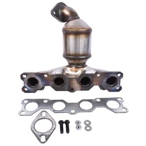 Woosphy Front Manifold Catalytic Converter Compatible with Kia Optima 2.4L 2009-2015 674-128