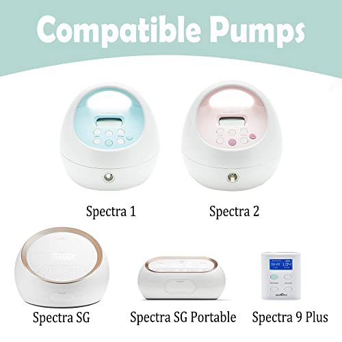 TOVVILD Pump Parts Compatible with Spectra Pump - Duckbill Valves Silicone Membrane for Spectra S1 Spectra S2 Spectra 9 Plus, Replace Backflow Protector, Not Original Spectra Pump Accessories