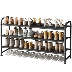 ingiordar shoe rack 3 tier storage organizer for closet entryway