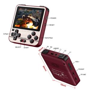 SUPERFLEX RG280V Mini Handheld Game Console with 23000 Games, 16 + 128G 2.8inch IPS Screen Game Console, Retro Game Console Portable Video Game Console