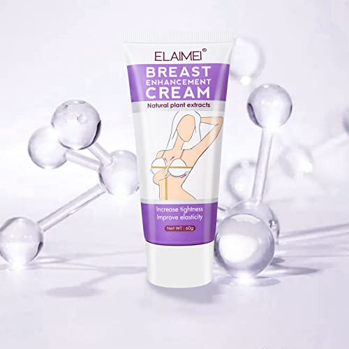 Breast Enhancement Cream, Breast Enhancer Cream - Breast Growth Cream to Lift, Firm, Tighten Breast for Breast Growth & Breast Enlargement Lotion Cream, Fits for Sensitive and All Skin Type - 60g