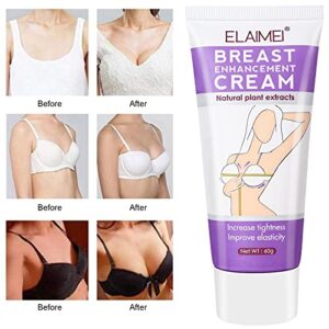 Breast Enhancement Cream, Breast Enhancer Cream - Breast Growth Cream to Lift, Firm, Tighten Breast for Breast Growth & Breast Enlargement Lotion Cream, Fits for Sensitive and All Skin Type - 60g