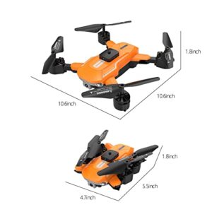 MORESEC Drone with Dual Camera, 1080P HD FPV Camera Folding Aerial Drone Remote Control Toys Gifts for Boys Girls with Altitude Hold Headless Mode One Key Start Speed Adjustment Quadcopter #Day