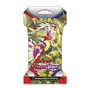 POKEMON TCG: Scarlet & Violet Sleeved Booster Packs - 8 Packs (80 Cards)