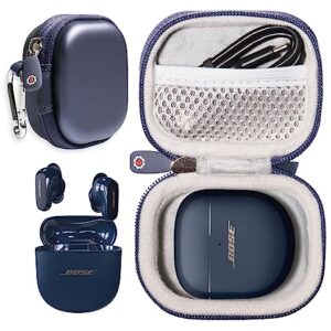 getgear case for New Bose QuietComfort Earbuds II, Wireless Bluetooth Earbuds (Midnight Blue)