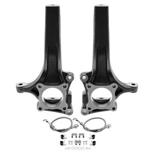 Supreme Suspensions - Full Lift Kit for 2009-2014 Ford F-150 2WD Front Lift Spindles and Rear Lift Blocks with U-Bolts Complete Lift Kit (6" Front + 5" Rear Lift)