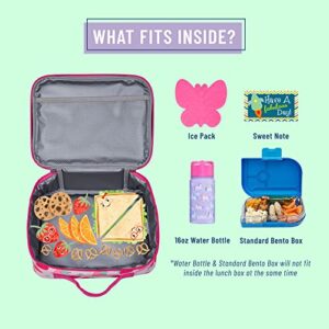 Wildkin Kids Insulated Lunch Box Bag for Boys & Girls, Reusable Kids Lunch Box is Perfect for Elementary, Ideal Size for Packing Hot or Cold Snacks for School & Travel Bento Bags (Strawberry Patch)