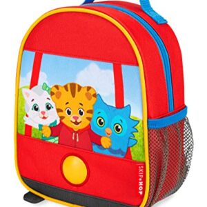 Skip Hop x Daniel Tiger Mini Toddler Backpack, Preschool Ages 1-4, Trolley Friends