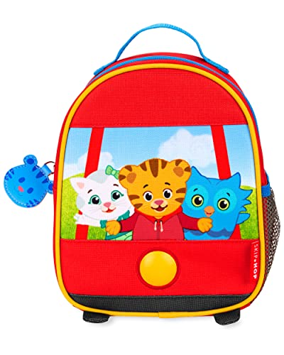 Skip Hop x Daniel Tiger Mini Toddler Backpack, Preschool Ages 1-4, Trolley Friends