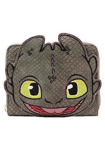 How to Train Your Dragon Toothless Cosplay Zip Around Wallet