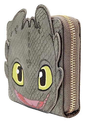 How to Train Your Dragon Toothless Cosplay Zip Around Wallet