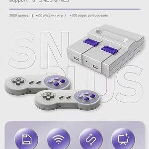 Retro Game Console with 620 Video Games,Classic Mini Game System with Wireless Controller, HDMI HD and AV Output Plug and Play Game Console,Retro Toys Gifts Choice.