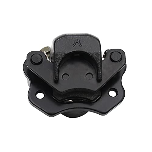 PRO BAT Rear Brake Master Cylinder Caliper Assembly+Brake Disk Rotor for 50cc 70cc 90cc 110cc 125cc Chinese Quad Taotao Boulder B1 Coolster 3050HD ATV Kids Four Wheeler, Black