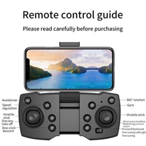 Xecvkr Drone with Dual 4K HD FPV Camera for Kids&Beginner - 2023 Remote Control Drone Gifts for Girls Boys Altitude Hold Headless Mode One Key Start Speed Adjustment 4 Channel Altitude