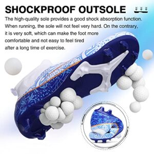 Mens Soccer Shoes Soccer Cleats Women Football Cleats Tacos De Futbol para Hombre Football Shoes for Turf Futsal Shoes Cleats Football Turf Cleats Professional Football Training Boots AG FG