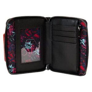 Loungefly Marvel Across the Spider-Verse Lenticular Zip Around Wallet