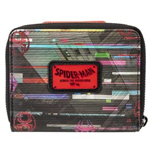 Loungefly Marvel Across the Spider-Verse Lenticular Zip Around Wallet