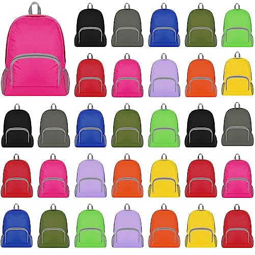 Silkfly 50 Pcs 17 Inch School Backpack for Kids Classic Durable Lightweight Bookbag Book Bag School Supplies with Adjustable Padded Shoulder Straps and Front Pocket for Girls Boys