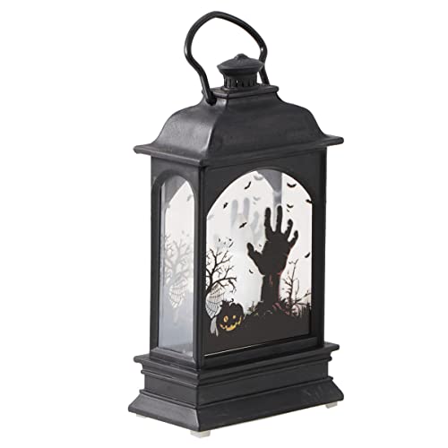 VOSAREA Outdoor Lantern LED Lanterns Ramadan Lantern LED Lights for Halloween LED Candle Lamp Simulation Candle Flame Lamp Festival Party Ornament Simulation Flame Light Fall Snow Globe