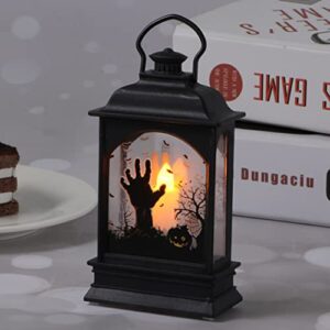 VOSAREA Outdoor Lantern LED Lanterns Ramadan Lantern LED Lights for Halloween LED Candle Lamp Simulation Candle Flame Lamp Festival Party Ornament Simulation Flame Light Fall Snow Globe