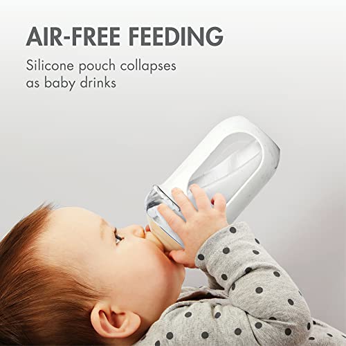 Boon NURSH Reusable Silicone Baby Bottles & NURSH Reusable Silicone Baby Bottles & NURSH Reusable Silicone Baby Bottles