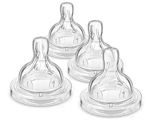 Philips Avent Fast Baby Bottle Warmer & Anti-Colic Baby Bottle Flow 1 Nipple, 4pk, SCY761/04 & Anti-Colic Baby Bottles