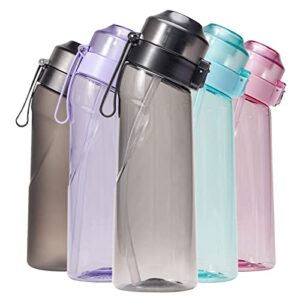 LOREC 650ml Scent Active Flavoring Water Cup Air Taste Buds Flavored Water Bottle Air Flavored Water Bottle Scent Up Water Cup Sports