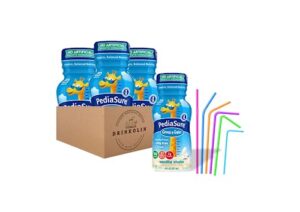 pediasure immune support kids protein shake grow & gain vanilla flavor, 8 fl oz 4 pack