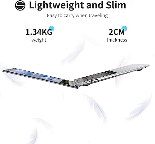 SGIN 15.6 Inch Laptop, 4GB DDR4 128GB SSD Windows 11 Laptops with Intel Celeron Quad Core J4105(up to 2.5 GHz), Intel UHD Graphics 600, Mini HDMI, WiFi, Webcam, USB3.0, Bluetooth 4.2