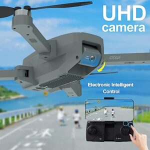 Brushless Motor Drones with 2 Cameras 40KM/h MAX Wind Resistance Class 4 for Adults 5GHz WIFI FPV Drone with HD Camera RC Quadcopter for Beginners 2 Batteries 30 Minutes idea16 UAV