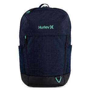 hurley mens classic backpack, obsidian, one size