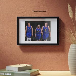 Ikonic Fotohaus Jamal Murray Nikola Jokic Michael Porter Jr Signed Photo Autograph Print Wall Art Home Decor