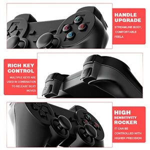 GD10 Wireless Retro Game Console, 4K HDMI Nostalgia Stick Game for TV, Plug & Play Video TV Game Stick with 64G Built-in 20000+ Games, Dual 2.4G Wireless Controllers (64G (20000 Games))