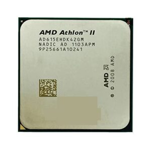 computer components amd athlon ii x4 615e 615 2.5 ghz quad-core cpu processor ad615ehdk42gm socket am3 mature technology