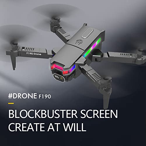 Mini Drone with Dual 4K HD Camera for Adults Kids Beginner, Foldable Mini Pocket Drone 2.4G WiFi FPV Live Video Hold Headless Mode RC Quadcopter Drone Gifts for Boys Girls
