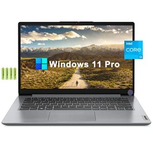 lenovo [windows 11 pro ideapad 1i 14" hd business laptop computer, 12th gen intel 6-core i3-1215u, 20gb ram, 1tb pcie ssd, fingerprint reader, wi-fi, bluetooth 5, hdmi, w/battery
