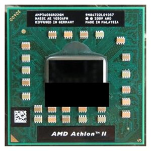 computer components laptop cpu processor amd athlon ii dual-core p340 p 340 p340 mobile (1m cache 2.2 ghz) amp340sgr22gm socket s1/s1g cpu mature technology